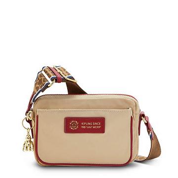 Bolsos Cruzados Kipling Abanu Beige | MX 1034RV